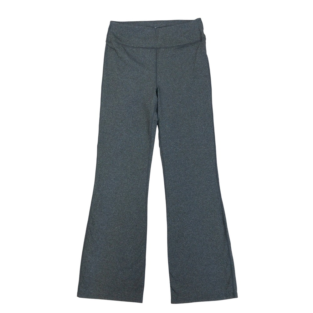 Skechers GO WALK Flare Pants Womens Large Gray Heathered Yoga Activewear